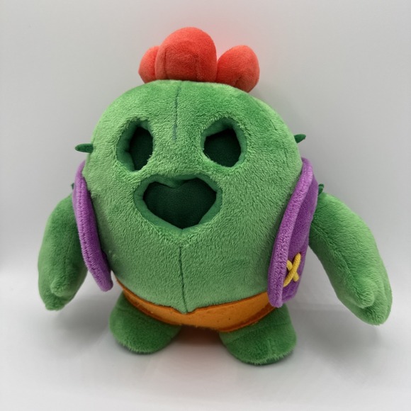Supercell Other - Authentic Brawl Stars Sakura Spike Supercell 2018 Doll Plush Cactus